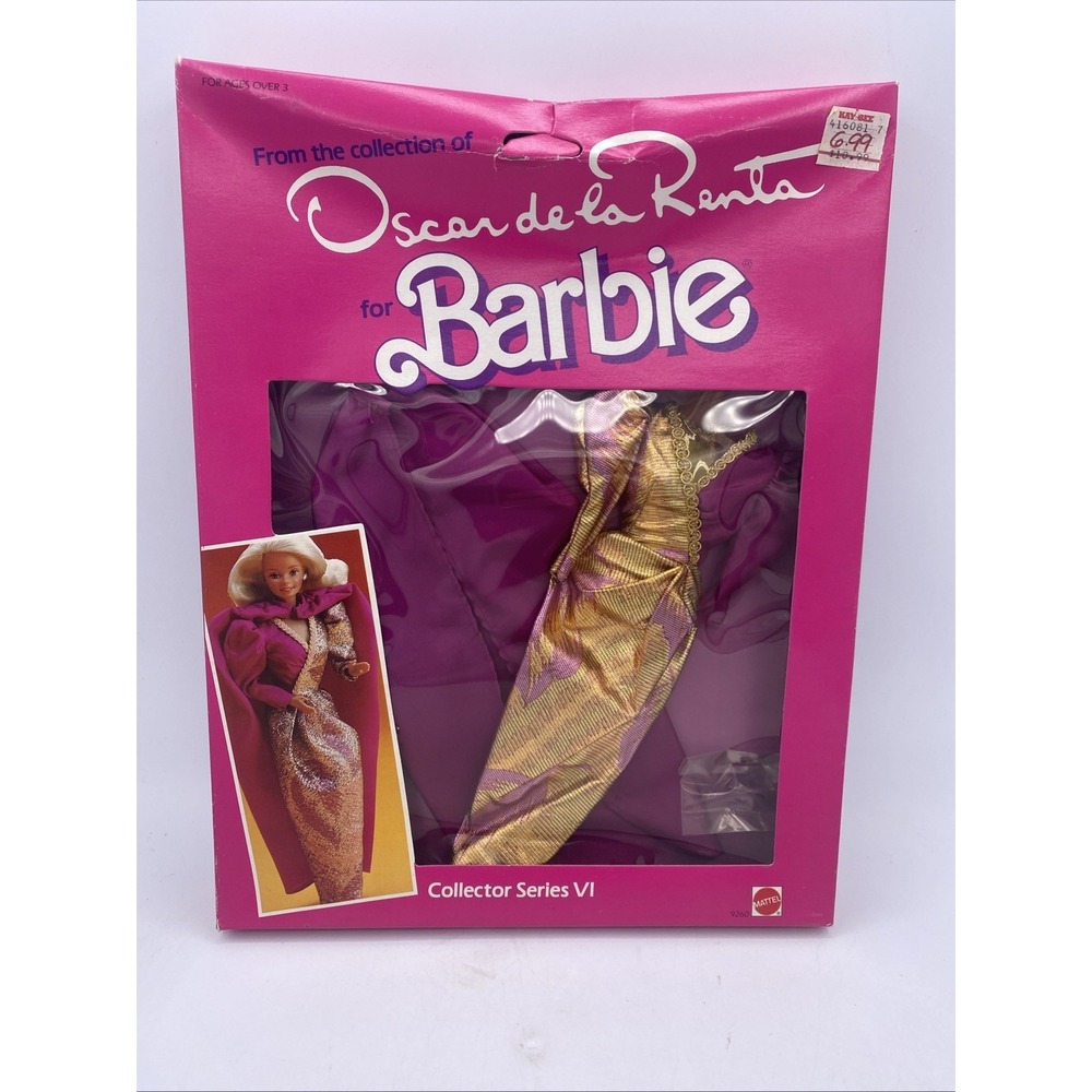 Vintage 1984 Oscar De La‎ Renta Barbie Doll Fashion VI #9260 See Box Pics
